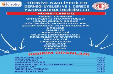 Okmeydanı Hastanesı ile Türkiye Nakliyeciler Derneğ